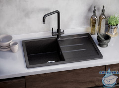 Кухонная мойка Ulgran 77 U-507 чёрный