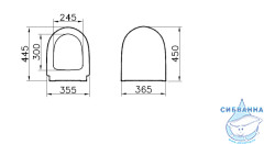 Сиденье для унитаза Vitra Sento Soft Close (микролифт) 86-003-009