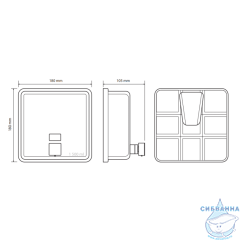 Дозатор для жидкого мыла Bemeta Hotel 105109205