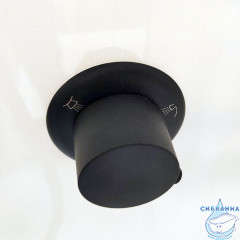 Душевая кабина Тритон Прайм 90x90 профиль черный, стекло прозрачное Щ0000071582