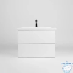 Тумба Viant София 60П с раковиной Como 60 белый