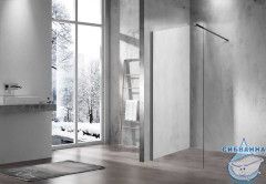Walk-in Vincea Walk In HS 90 профиль вороненая сталь, стекло прозрачное VSW-1H900CLGM