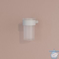 Стакан, нержавеющая сталь, Petite, белый матовый, IDDIS, PETWTSGi45