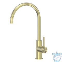 Смеситель ABBER Wasser Kreis 316 AF8114BG для кухни, брашированное золото