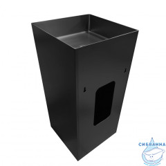 Раковина отдельностоящая ABBER Wasser Kreis AF2413MB черная матовая