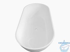 Ванна из литьевого мрамора New Line Sanitary Эдем 170х80 (без перелива)