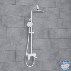 Душевая система Wasserkraft 230 1 режим A185.067.058.WM (белый матовый)