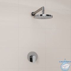 Встраиваемый комплект для душа с верхней душевой насадкой A12629