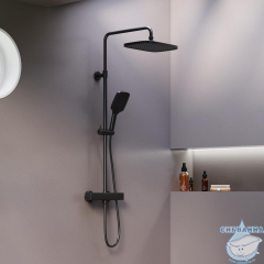 Душевая система Damixa Gala 953800300 (черный матовый)