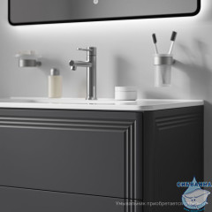 Тумба подвесная, 80 см, темно-серый, Oxford Neo, IDDIS, OXN80D0i95 подходит умыв. 0108000i28