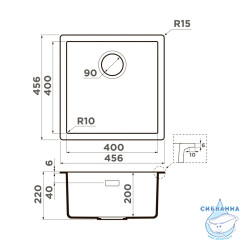 Кухонная мойка Omoikiri Yamakawa 45T-Integra-BL 