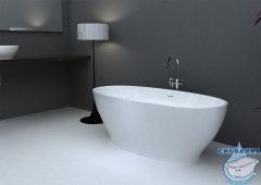 Акриловая ванна Abber 165х80 AB9207