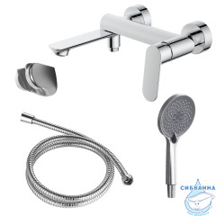 Смеситель для ванны Azario Alanti  AZ-K3032 (хром)