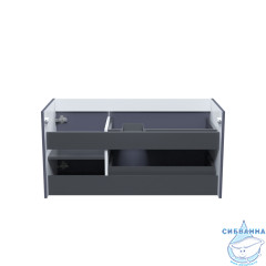 Тумба под раковину IDDIS Edifice 100 см темно-серый EDI10D0i95