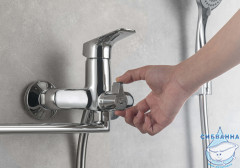 Смеситель для ванны Aquatek Вега AQ1042CR (хром)