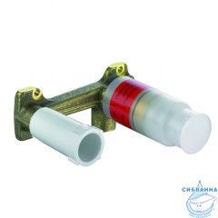  Смеситель для раковины встраиваемый  Kludi Bozz 382445376S (белый матовый)