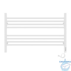 Полотенцесушитель электрический Laris Оливия П8 80Х50 R (белый матовый)