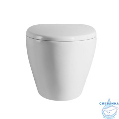 Унитаз подвесной импульсный Abber Bequem AC1107P с сиденьем Soft Close (микролифт) (белый)