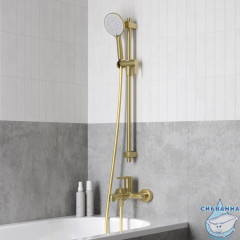 Cмеситель для ванны Iddis Aiger AIGMG00i02WA (золото матовое)