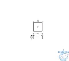 Раковина на столешницу 40 см Aquatek AQ5516-00