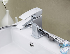 Смеситель Gappo G1207 с гигиеническим душем (хром)