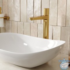 Смеситель для раковины Wasserkraft Schunter 8203H (золото матовое)