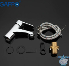 Смеситель для раковины Gappo G1036 (хром)