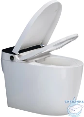 Унитаз приставной безободковый SantiLine SL-5034 с сиденьем Soft Close (микролифт)