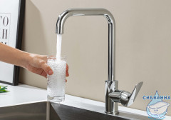 Смеситель кухни Aquatek Вега AQ1081CR (хром)