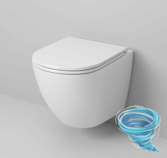 Инсталляция Loranto 4501 в комплекте с унитазом Grossman GR-4455SQ c сиденьем Soft close (микролифт) 