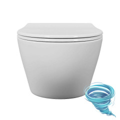 Унитаз подвесной безободковый  TONI ARTI Russi TA-1900T с сиденьем Soft Close (микролифт)