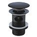  Донный клапан для раковины Wasserkraft A080 (черный матовый)