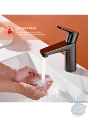 Смеситель для раковины Raglo R31.10.09 (графит)