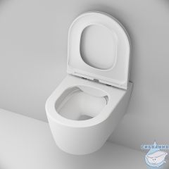 Унитаз подвесной AM.PM Func C8F1700MWSC с сиденьем Soft Close (микролифт)