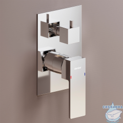 Встраиваемый смеситель для ванны Damixa Gala  537100000 (хром)