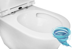 Унитаз напольный безободковый Azario Scala с бачком и сиденьем Soft Close (микролифт) AZ-8101