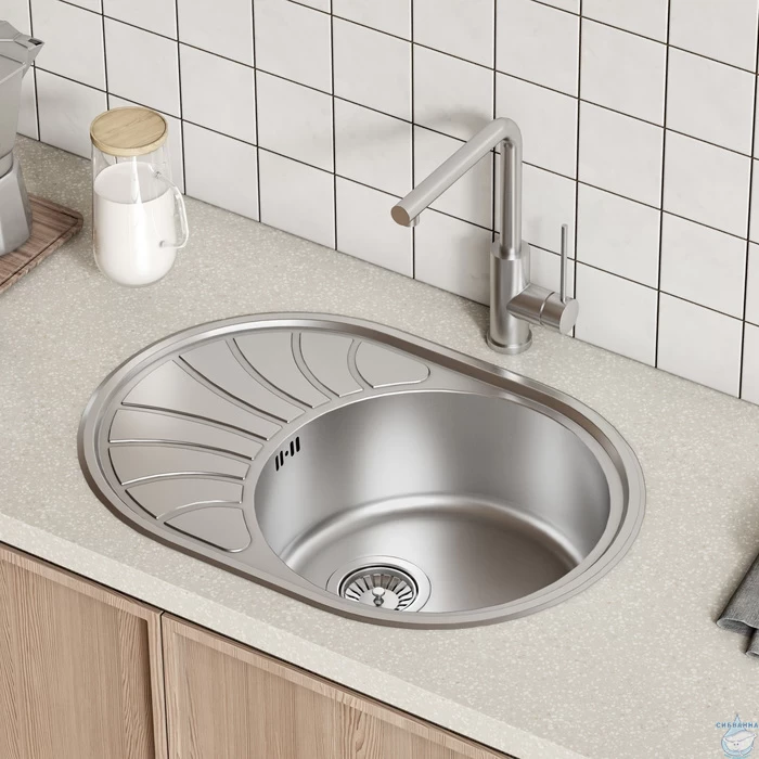 Кухонная мойка Iddis Suno 65 SUN65SDi77S сатин