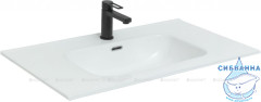 Мебельная раковина Aquanet Flat 100 см