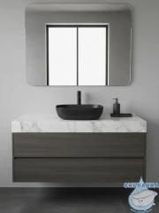  Раковина на столешницу 46 см Ceramicanova Element CN6009MDH (антрацит)