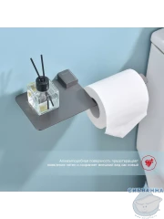 Держатель туалетной бумаги Raglo R301.03.09 (графит)