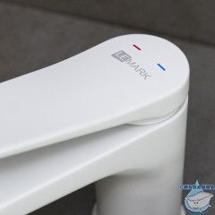 Смеситель для биде Lemark Bronx LM3708MW (с донным клапаном) (белый матовый)