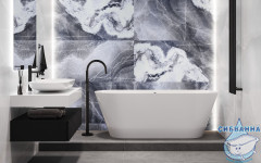 Ванна из литьевого мрамора Esse Cebu 168х69