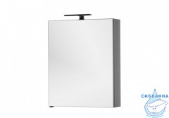 Зеркало-шкаф Aquanet Алвита 70 серый антрацит 183990