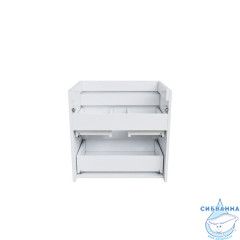 Тумба подвесная с ящиками, белая, 60 см, Zodiac, IDDIS, ZOD6CB0i95 подходит ум. 3506000i28