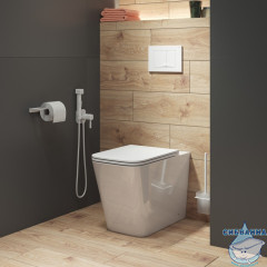 Унитаз приставной Iddis Bild BILRDSEi26 с сиденьем Soft Close (микролифт)