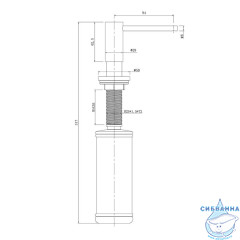 Дозатор для жидкого мыла Raglo R720.02.09 графит