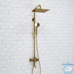 Душевая система Wasserkraft 300 1 режим A171.261.207.PG (золото глянцевое)