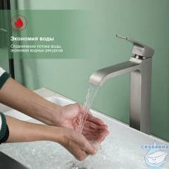 Смеситель для раковины Raglo R02.15.09 (графит)