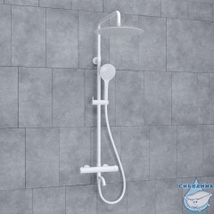 Душевая система Wasserkraft 300 1 режим A188.161.155.WM Thermo (белый матовый)