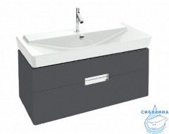 Тумба Jacob Delafon Reve EB1136-442 97 серый антрацит с раковиной Reve 100